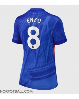 Billige Fotballdrakt Chelsea Enzo Fernandez #8 Replika Hjemmedrakt Dame 2025-26 Kortermet Billige Fotballdrakt Chelsea Enzo Fernandez #8 Replika Hjemmedrakt Dame 2025-26 Kortermet